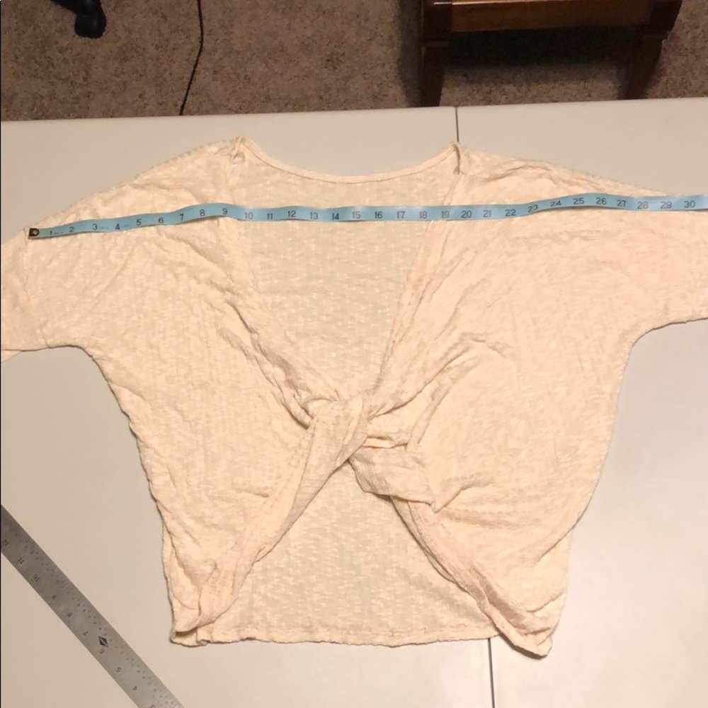 Bralette-Ready Open Back/Front Oatmeal Twist Top - Picture 8 of 8
